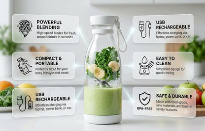 Premium Mini Juicer Blender