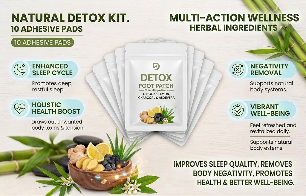 Premiumc Foot Detox Patches [Pack of 20]