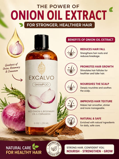 Excalvo Herbal Shampoo - BUY 1 GET 1 FREE