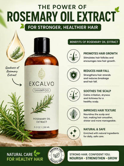 Excalvo Herbal Shampoo - BUY 1 GET 1 FREE