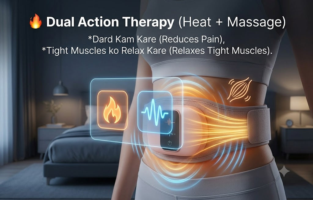 Portable Massage Heating Reusable Belt