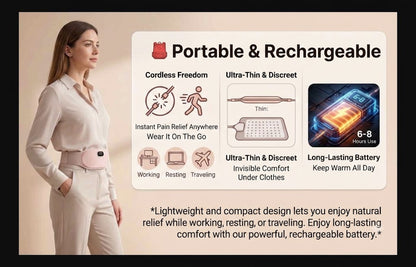 Portable Massage Heating Reusable Belt